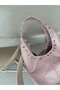 Senza Staple Detailed Shoulder Bag Pink - 4