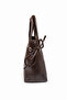 Women's Knotted Ring Detailed Tote Bag Bitter Brown - 5