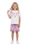 Girl's Two-Piece Set P Cotton U Top and Bottom Two-Piece Set - 4