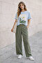 Big Flower Printed Unisex Oversized T-Shirt - Retro Floral Design Casual T-Shirt