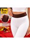 Sert Woven Light Brown 5 cm Durable Leg and Waist Elastic 1 Pack 3 Meters - 3