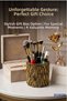 Makeup Organizer Makeup Brush Holder Makeup Organizer Organizer Gold Antique Color Model 78 - 7