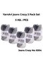Yarn Art Jeans Crazy Knitting Yarn 8204 Punch Yarn 5-Pack