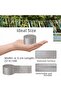 Silver Crapone Paper Roll, Flower Making, Party, Craft Decoration Paper, 6 Pieces, 4.5 cm X 22 Meters - 2