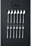 24-Piece 18/0 Stainless Steel Dessert Set 12-Piece Dessert Spoons 12-Piece Dessert Forks