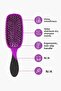 Pro Shine Enhancer Hair Brush Purple - 5