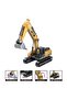 Frictional Metal Construction Vehicle Digger Excavator