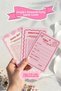 Bachelorette Game Card Set 3 - Bride to Be Games - Fun Party Set for 10 People