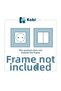 ريتا مقبس بيانات أسود 1*RJ45 (CAT6) (MKZ) - 2