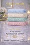 4-Piece Hand and Face Towel Set 100% Microcotton Premium Luxury 50X90 cm 500 Gsm (225Gr) Ultra Soft Cotton - 3