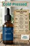 100% Non-Dilution Natural Pure Cold Pressed Castor Oil - 2X20ML - 2