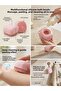 Silicone Bath and Massage Brush with Shampoo Reservoir - Soft Bath Loofah with Body Scrubbing and Exfoliating Effect - 2