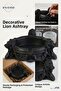 Ashtray Black Ash Tray Decorative Ashtray Model 7 - 8
