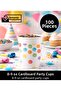 Colorful Polka Dot Paper Party Cups 8-9 oz - Birthday and Celebration Supplies (100 Pieces)