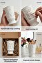 Makeup Organizer, Makeup Brush Holder, White, Model 9 - 8