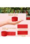 Red Crepe Paper Roll, Flower Making, Party, Craft Decoration Paper, 6 Pieces, 4.5 cm X 22 Meters - 2