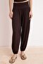 Brown Fitted/Sleeveless Soft Knitted Top and Bottom Set Twoss26Au00075 - 3