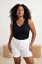 Black Fitted/Sleeveless Stretch Knit Tank Top Tbbss26Cv00004 - 3