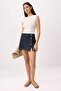 Ecru Plain Fitted Boat Neck Sleeveless Premium Soft Knitted Blouse Twoss26Bz00712 - 2