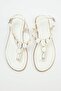 White Women's Sandals Takss26Sd00015