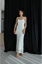 White Lace Strappy Dress with Handles