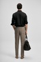 111010654 Pitaya Men's Linen Shirt Comfort Fit Men's Shirt Black - 6