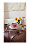 Plexi Coffee Presentation Tray Pipe Handle Matte Gold