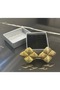 أقراط من الفولاذ بنمط هندسي - 2