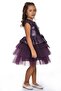 Girls' graduation tutu sequined evening dress with sequin sequin day - 3