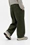 Ruth Khaki Balloon Oversize Waist Adjustable Pants - 3