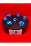 مجموعة من 7 قطع من مكعبات DND FRP - مجموعة مكعبات ألعاب Dungeons & Dragons الزرقاء للعب الأدوار على سطح المكتب - 7
