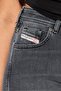 Women 2004 Slim Fit Dark Wash Stretchable Denim, Grey - 5