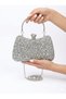 Women's Crystal-Embellished Evening Bag, Special Occasion Bag, Graduation Bag, Valentine's Day Bag - 4
