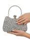 Women's Crystal-Embellished Evening Bag, Special Occasion Bag, Graduation Bag, Valentine's Day Bag - 6