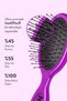 Mini Detangler Detangling Hair Brush Purple - 5