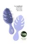 Go Green Mini Detangler Detangling Hair Brush Lilac - 5