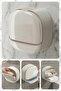 2 Pieces Decorative New Generation Soap Dish Set, Solid Soap Box with Snap-On Lid - 2