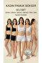 Women's 6-Piece Boxer Cotton Piece Panties