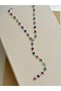 60 cm Silver Heart Y Necklace - 5