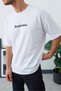 Men's Oversize Crew Neck Eva Embroidered Embossed Printed Premium T-Shirt - 2