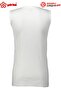 Yıldız 22 Men's 100% Cotton V-Neck Zero Sleeve Ribbed Flexible Fabric Undershirt 1 Piece - 2