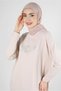 Text Printed BUTTON DETAILED TRACKSUIT TUNIC 43562 - 3