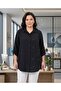 Plus Size Women's Ayrobin K Linen Daisy Shirt