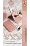 Foldable Leather Case Desktop Makeup Mirror - Portable Bag Size Hand Mirror - Pink