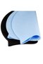 Unisex Light Blue Silicone Bonnet - Solid Color - 4