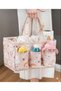 Luxury 9 Piece Mother Baby Set - Laundry Basket, Baby Bag, Diaper Bag, 6-Piece Suitcase Organizer - 7