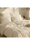 Double Duvet Cover Set 200X220 |   160X200+30 Elastic Sheet |   4 Pillowcases |   Cream
