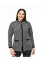 Knitwear Plus Size Women's Thick Mother Gray Cardigan - 6