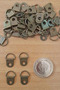 Mini Wire Frame Table Hanger Oxide 50 Pieces - 3
