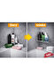 Single White Adhesive Bathroom Shelf + Set of 2 Hanger Hooks – Metal Shower Shampoo Holder (Adhesive/ - 8